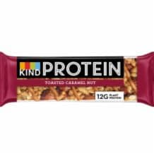 Image of DhaKind Toasted Caramel Peanut Protein Bars 12x50g(6) MAS