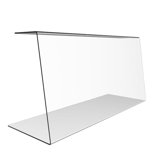 Image of Chefkit Acrylic Sneeze Guard Food Screen Display Stand (H: 400mm x W: 800mm)