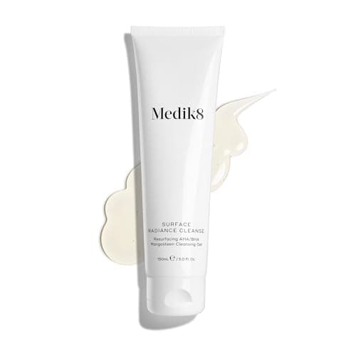 Image of Medik8 Surface Radiance Cleanse - Resurfacing AHA/BHA Mangosteen Cleansing Gel - Salicylic Acid Cleanser - All Skin Types - 150ml
