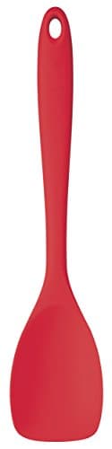 Image of KitchenCraft Colourworks Silicone Spatula Spoon, 28 cm - Red