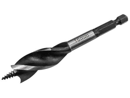 Image of Faithfull FAITPAS16 Tri-Point Speed Auger Bit 16mm Stubby