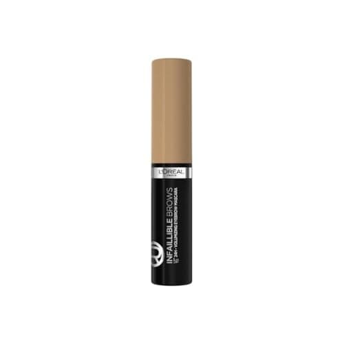 Image of L'Oréal Paris Volumising Brow Mascara, Longwear Brow Gel for Fuller Looking Eyebrows, Up To 24 Hours Wear, Water Resistant, Infallible Brows, 5 ml, Shade: 7.0 Blonde
