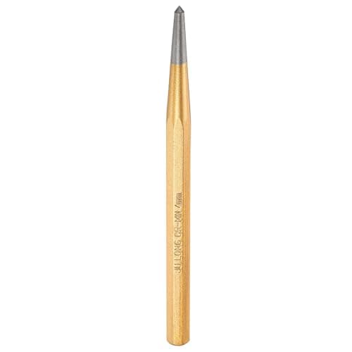 Image of sourcing map Center Punch 4mm(1/6") 150mm Length Metric Non-marring Alloy Steel Cylindrical Alignment Punch Drive Pin Tools for Automotive Watch Repair Jewelry Craft