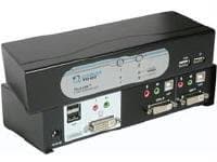 Image of C2G/Cables to Go 52047 TruLink 2-Port DVI and USB KVM with Audio