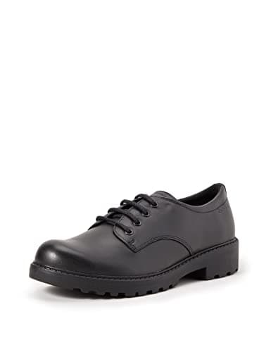 Image of Geox Girls J Casey C Shoes, Black, 4 UK Child