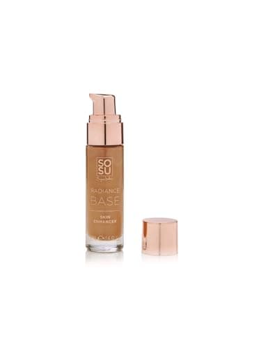 Image of SOSU Cosmetics Radiance Base Glow Bronze – Illuminating & Hydrating Face Primer for a Sun-Kissed Glow – Lightweight & Long-Lasting