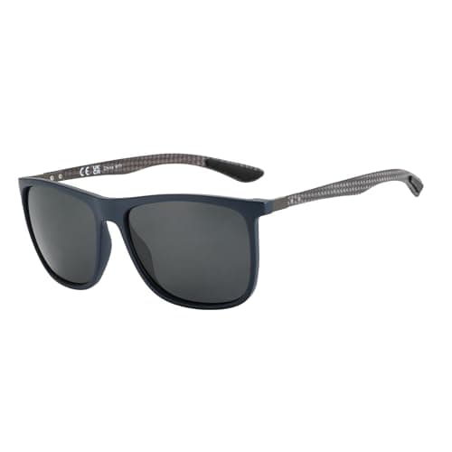 Image of ZENOTTIC Square Polarised Sunglasses for Men Ultralight Carbon Fiber Sun Glasses Driving Fishing Golf Sports UV400 Protection