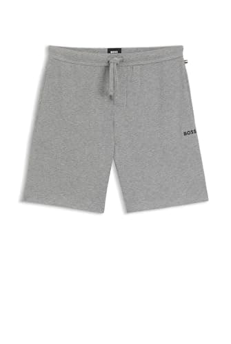 Image of BOSS Mens Waffle Shorts Medium Grey M