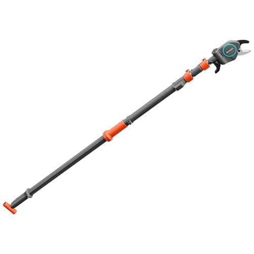 Image of Gardena StarCut Pro L, Telescopic Pruning Lopper, Bypass Cut, Adjustable Length from 175 cm to 400 cm, 12x Cutting Power, Precision Ground Steel Blades, 32 mm Cutting Diameter (12081-88)