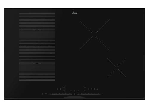 Image of Hoover HIF84DCS, Collection 5, 80cm Wi-Fi Induction Hob, bridging zone, 14 power levels, rapid boil function, melting function, rapid boil function, Keep warm function, Black Glass, 5 x 80 x 52cm