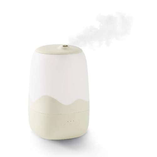Image of Babymoov 3in1 Wave Humidifier, Cool Mist, Multicolour Night Light, Essential Oils Diffuser, Top Fill, 26 Hours Continuous use (4L), Timer 2, 4, 8hr, Auto Shut-Off, 360° Nozzle