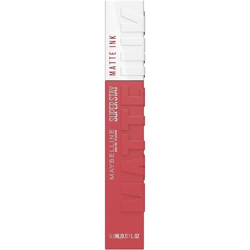 Image of Maybelline Lipstick, Superstay Velvety Matte Ink Liquid Lipstick, Up to 16H Non Transferable, Vibrant Longlasting Finish, Non Drying, Shade: 170 Initiator, 5ml