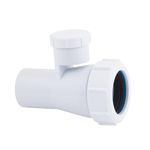 Image of McAlpine 1 1/4" Anti Siphon Adaptor - White