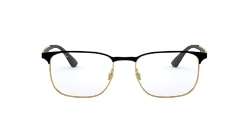 Image of Ray-Ban Women’s 0RX 6363 2890 54 Optical Frames, Gold (Gold Top On Black)
