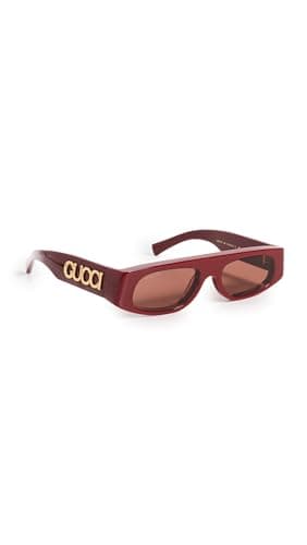 Image of Gucci Women's Gg1771s Sunglasses, red, 51