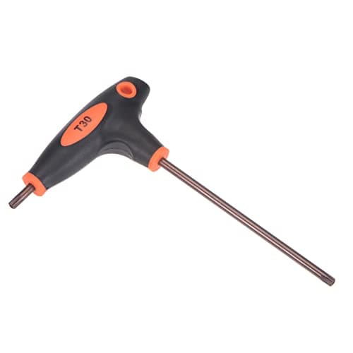 Image of sourcing map T30 Anti Tamper Proof Torx Key T-Handle Dual End Wrench, S2 Steel
