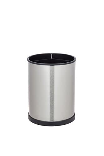 Image of MasterClass Rotating Kitchen Utensil Holder, 18.5 x 14 cm - Stainless Steel Effect, Silver