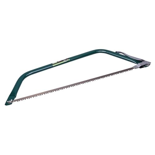 Image of Draper 600 mm Harpoint Bow Saw | Heavy Duty Hand Saw | Prunning Tree Tool | Rigid Tubular Frame | Cutting Gardening Tool | 35989