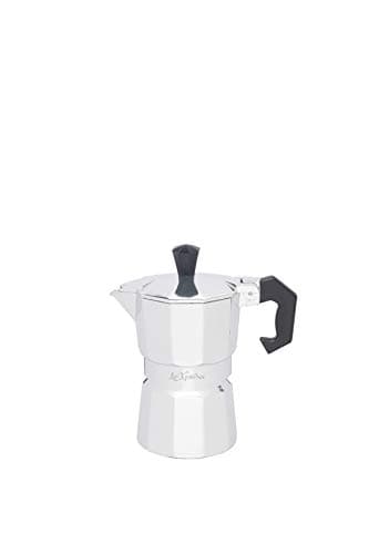 Image of KitchenCraft Le'Xpress 1-Cup Stovetop Espresso Maker, 6 ml - Aluminium