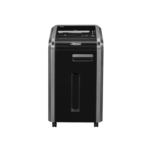 Image of Fellowes Powershred 225Ci 24 Sheet Cross Cut Paper Shredder for the Large Office with 100 Percent Jam Proof, SafeSense and Silent Shred