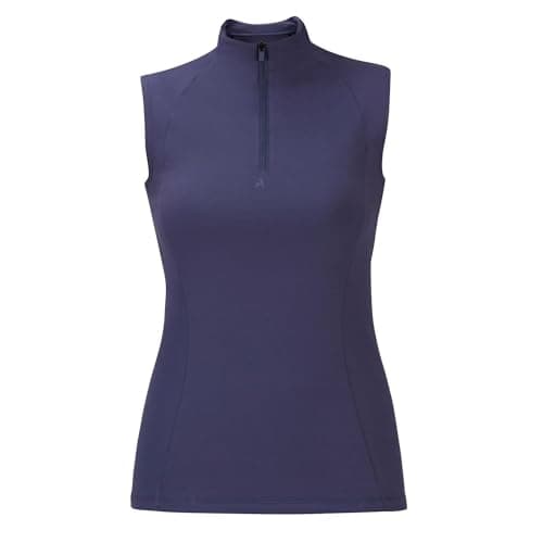 Image of Aubrion Shires React Womens Sleeveless Base Layer - Midnight