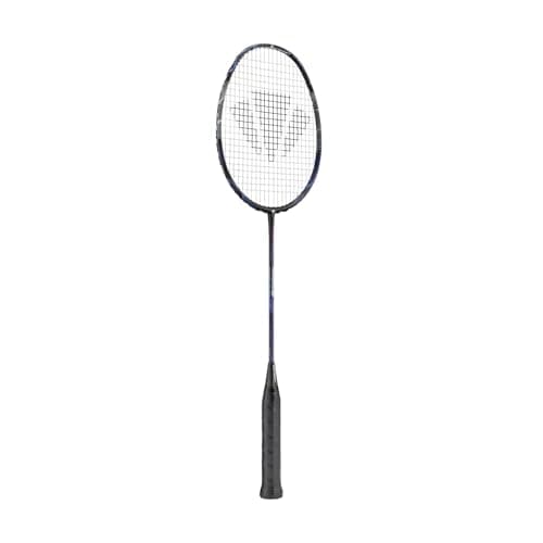 Image of Carlton Velocitex V400 Badminton Racket, Dark Grey/Black (Matt)