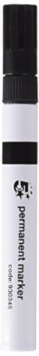 Image of 5 Star Permanent Marker Aluminium Barrel Quick-drying Bullet Tip 2mm Line Black [Pack of 12]