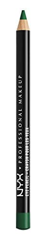 Image of NYX Professional Makeup Eye Pencil Slim, Smooth Glide & Long-Lasting Formula, 31 Entrancing Shades from Mattes to Shimmers, Precision Eye Liner, Shade: 912 Emerald City