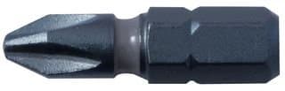 Image of C.K PH1 Phillips-Head Blue Steel Impact Screwdriver Bit, 25 mm Length