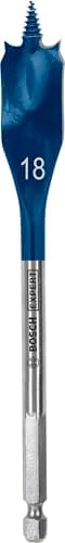 Image of Bosch 1x Expert Self Cut Speed Spade Drill Bits (for Softwood, Particleboard, Ø 18,00 mm, Professional Accessory Drill Driver)