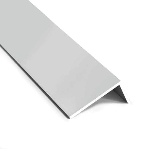 Image of nielsen Aluminium L-Shaped Angle Profile - Matt Anodized, 2000x40x20 mm, 2mm Thick, 2m Length – Corner Trim, Edge Protection, Decorative Finishing