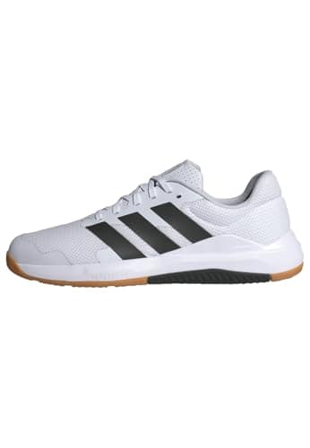 Image of adidas Men's Dropset Base Training Shoes, Cloud White/Core Black/Lucid Red, 9.5 UK