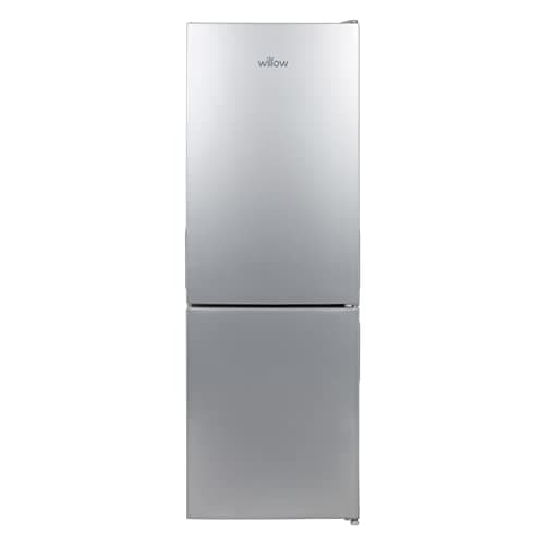 Image of Willow WFF157S 157L Freestanding 70/30 Fridge Freezer with Adjustable Thermostat, Mark-Proof Finish, Low Frost, 2 Year Warranty - Silver