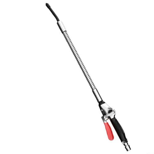 Image of Tidgel Alloy Air Blowgun with 360-Degree Flexible Head,Pneumatic Duster,for Car Cleaning and Dust Removal, Soft Grip Handle, 600mm(300mm)