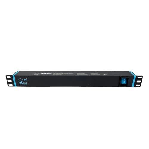 Image of Infitronic - INSV1001A - 19" PDU Power Strip Power Distribution 8 Gang 1U with Switch