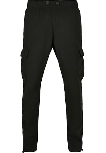 Image of Urban Classics Men's Ripstop Cargo Pants Trouser Not Applicable, Black (Black 00007), 30 (Manufacturer Size: Xx-Large)