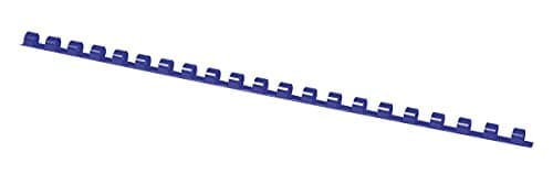 Image of Binding Combs Office Products A4 8mm (45 Sheets) 100 Pcs Blue/Presentation/Type-21 Rings/Kind-Spiral/Material-Plastic/Colour-Blue/Format-A4 / Size-8mm