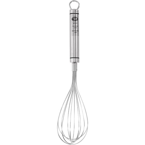Image of Tala Stainless Steel Balloon Whisk, Ideal Tool for Beating, Stirring, whisking, a Wide Range of Foods When Cooking and Baking, Full Length of 25cm, Dishwasher Safe