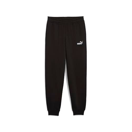 Image of PUMA Boys No. 1 Logo Sweatpants Fl B Knitted Pants, Puma Black, 128 EU