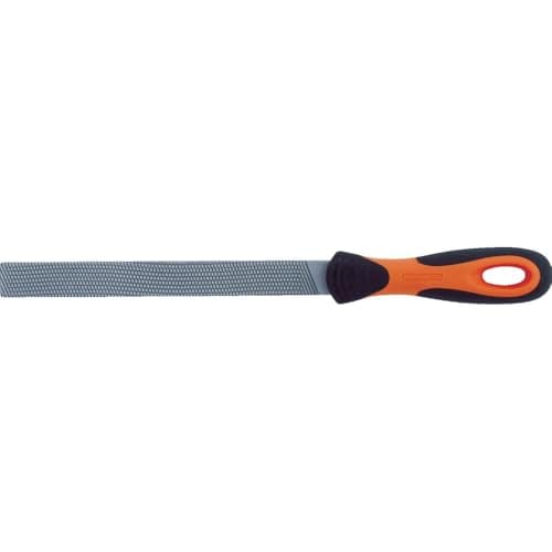 Image of Bahco 1-106-10-1-2 Hand Oberg File 10in Bastard Cut,Gray,250 x 25 x 5.5 mm