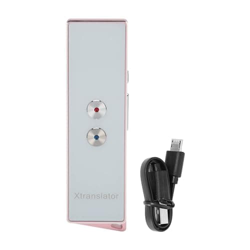 Image of Voice Translator Device, Two-Way Instant Translator Language Translator Device with Voice Both Ways Portable Real Time Translator, for Learning Travel Business 74 Languages and