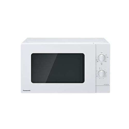Image of Panasonic NN-GM21QWEPG 20L Compact Microwave with Grill, 800 W, Combination Cooking, 5 Power Levels, Defrost Function, Rotary Control, Glass Turntable, White