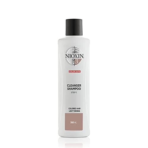 Image of Nioxin 3-Part System, System 3 Coloured Hair with Light Thinning, Hair Thickening Treatment, Scalp Therapy, Shampoo 300ml