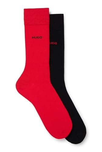 Image of HUGO Men's 2P RS UNI CC Socks, New-Open Pink693, 39-42 (Pack of 2)