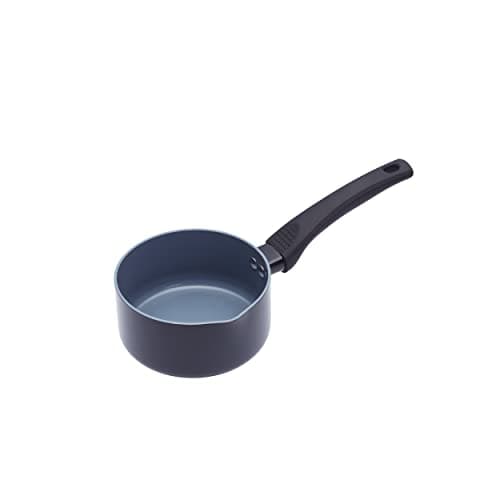 Image of Master Class Induction-Safe Non-Stick Ceramic Eco Milk Pan, 14 cm (5.5"), Black