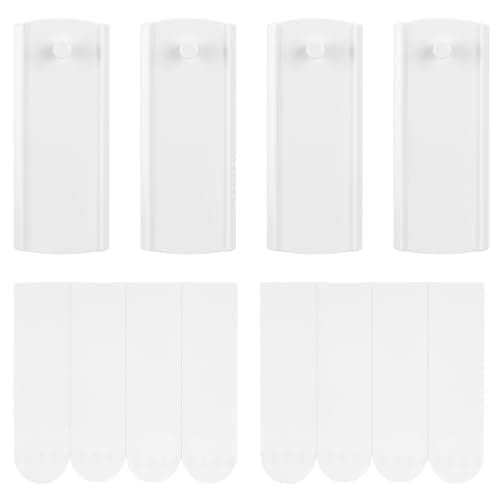 Image of Ainiv Large Universal Frame Hanger, Picture Hooks No Nails Removable, 4 Picture Hangers, 8 Large Removable Adhesive Strips, Damage Free Picture Hanging Hooks Heavy Duty Frames and Wall Decorations