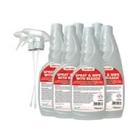 Image of 2WORK SPRAY WITH BLEACH 750ML PK6