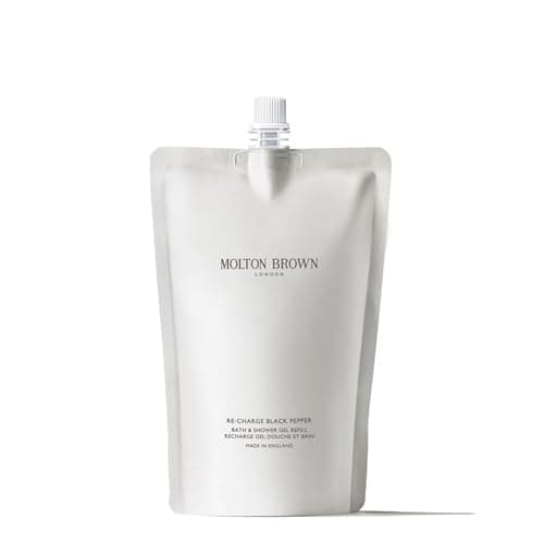 Image of Molton Brown Re-Charge Black Pepper Bath & Shower Gel Refill 400 ml
