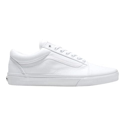 Image of Vans Women's Filmore Decon Sneaker, Canvas White/White, 4.5 UK