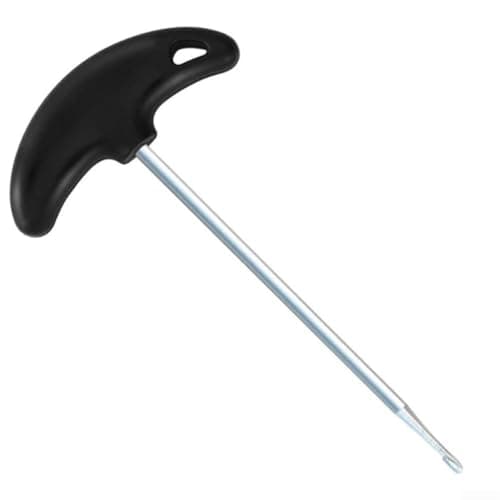 Image of Yuanpgky Motorcycle Exhaust Spring Hook Puller Tool in Stainless Steel with ABS Handle, for Exhaust Pipe and Cotter Pin Removal by Mechanics(Black)